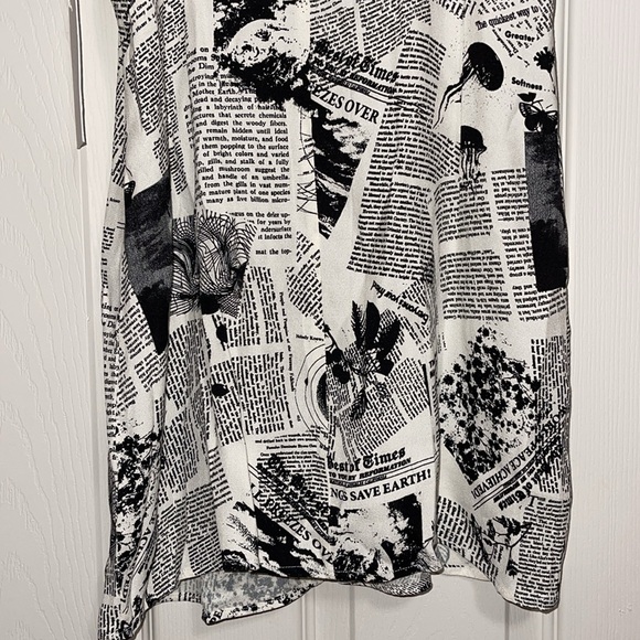 Reformation Newsprint Ventura Dress - Picture 7 of 12